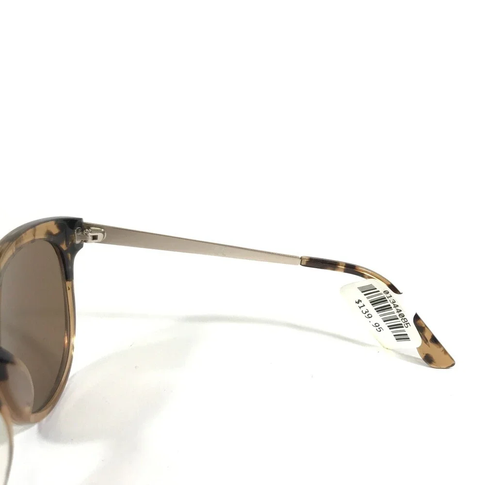 Candies Sunglasses CA1031 47E Gray Tortoise Round Cat Eye Frames w/ Brown Lenses
